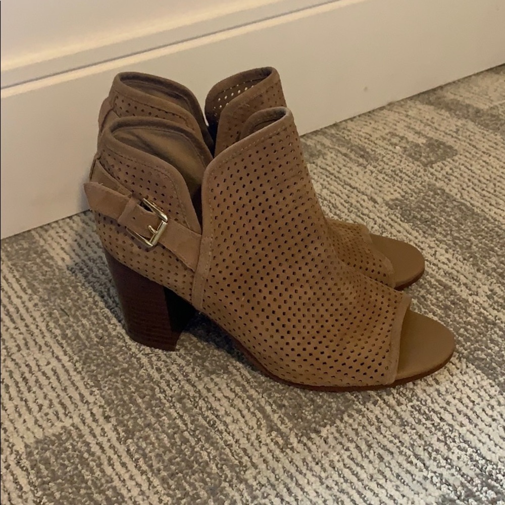 Sam Edelman Open Toe Bootie, Size 8, Barely Worn - image 2